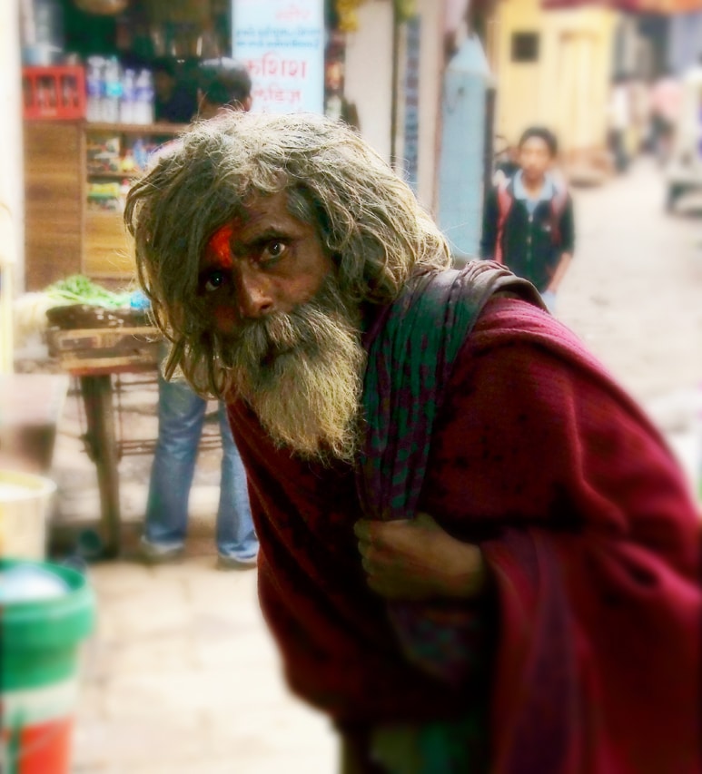 Mendiant, pèlerin ou vagabond ? Varanasi