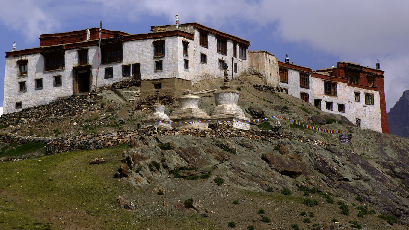 Monastère de Rangdum En route pour le Zanskar