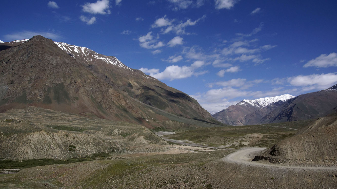 paysage de montagne au zanskar