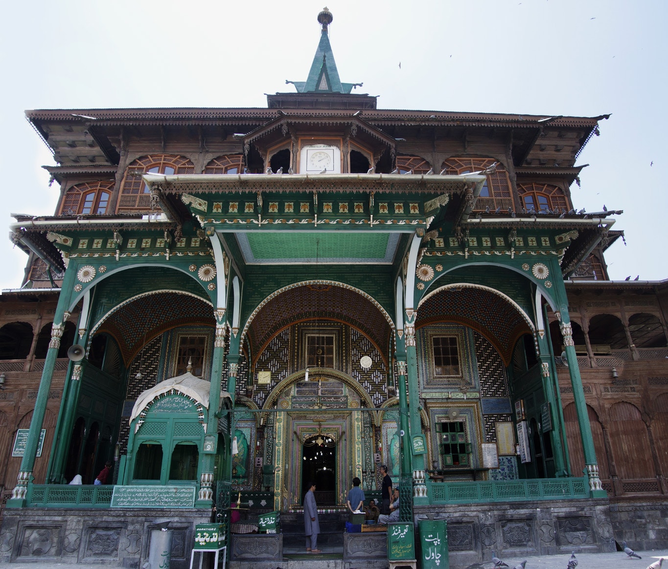 La mosquée Shah-i-Hamdan - Srinagar - Jammu et Cachemire