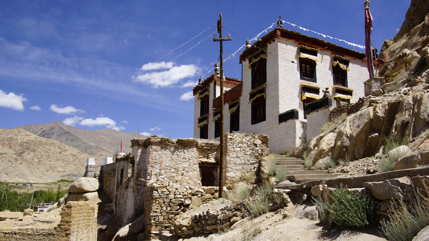Monastère (monastery, gompa) Tagtog ou thag thog ou takthok Ladakh
