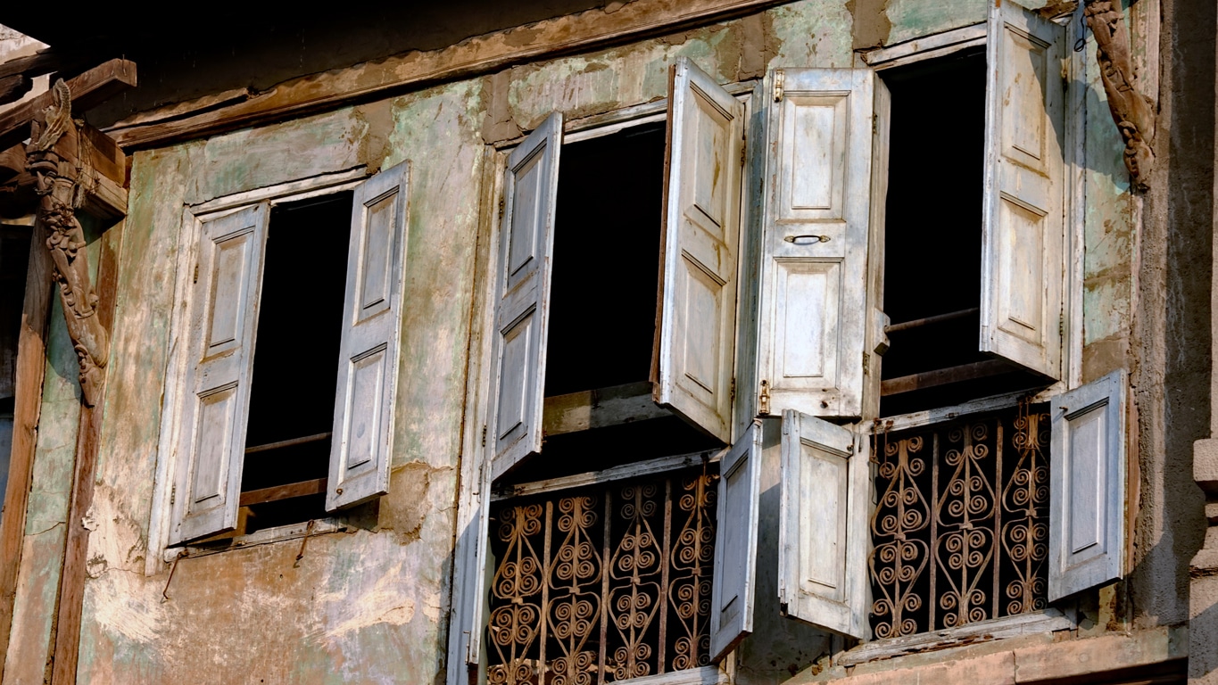Ahmedabad Heritage walk la maison bleue - raconter l'Inde en photos - telling india pictures