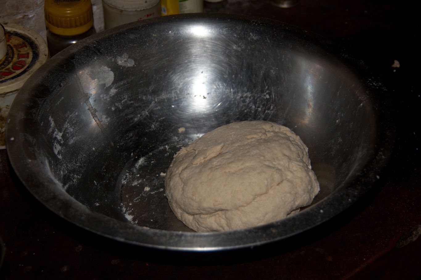Mes voyages en Inde - Recettes de cuisine indienne - La pâte à chapatis est prête - Kérala