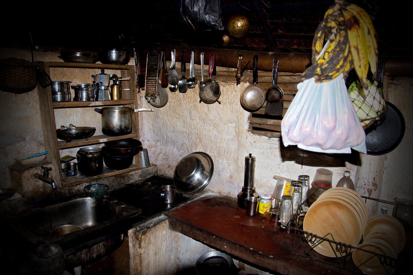 Mes voyages en Inde - Recettes de cuisine indienne - Une cuisine de campagne indienne typique au Kérala
